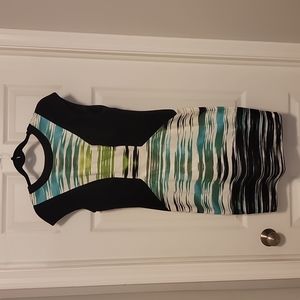 Maggie London Casual Zip Up Dress